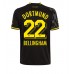 Billige Borussia Dortmund Jude Bellingham #22 Bortetrøye 2022-23 Kortermet